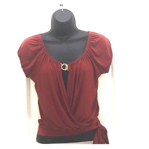 Express Wrap Cropped Top